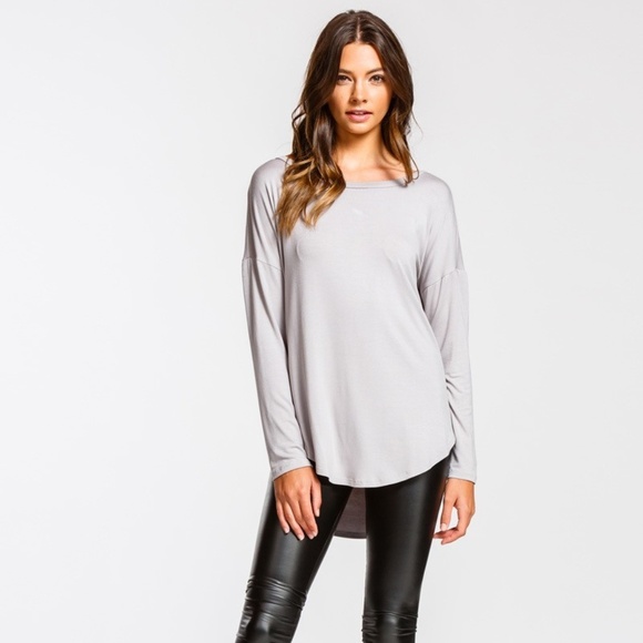 Silver Long Sleeve Top - Picture 4 of 7